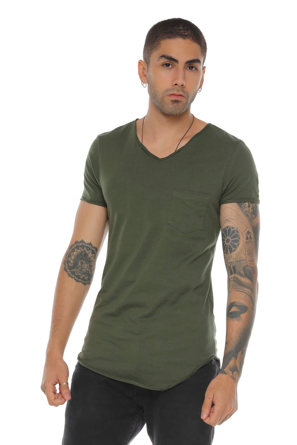 Camiseta Vazzic  Algodón Military