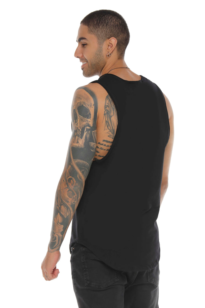 Tank Vazzic 100% algodón deportiva para Hombre 